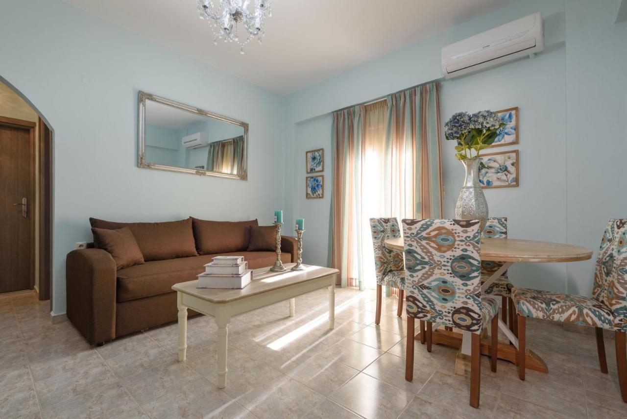 Spyros Apartments With Pool カラマキ エクステリア 写真